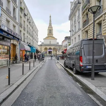 4d#appart 4pers # 1 # Commerce # 15#ac Apartment Paris